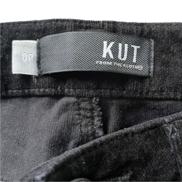 Kut From the Kloth Petite High Rise DIANA Fab Ab Skinny Corduroy Pants Size 0P - Picture 8 of 13